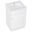 Meuble-lavabo avec lavabo et tablette réglable-5898093