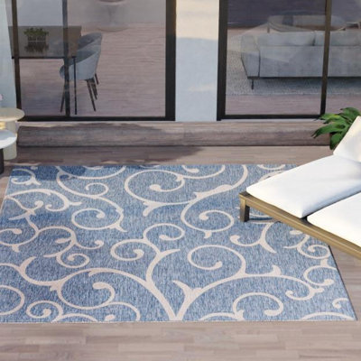 Hornersville Floral Indoor / Outdoor Rug