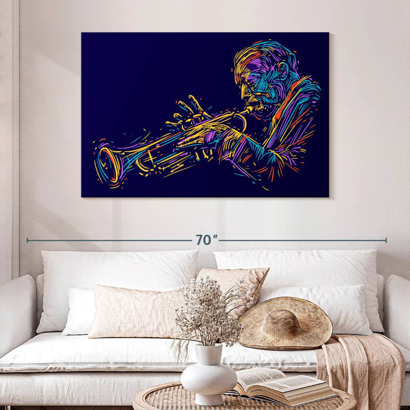 Abarca Trumpet Performance, 32" H x 48" W