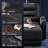 Modern Electric Power Upholstered Reclining Home Theater Seating with Adjustable Backrests, Wireless Charging & Cup Holder – Faux Leather(Set of 2)-1963616262-1955115750