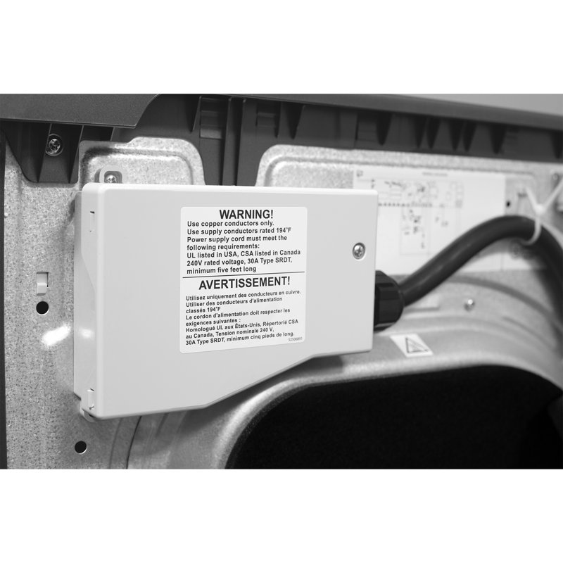 ConServ 4cf Dryer Condensing / Ventless Sanitize, Titane