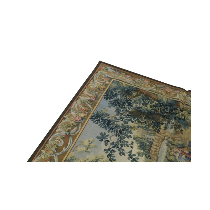 Hand-Knotted High-Quality Beige and Brown Area Rug
