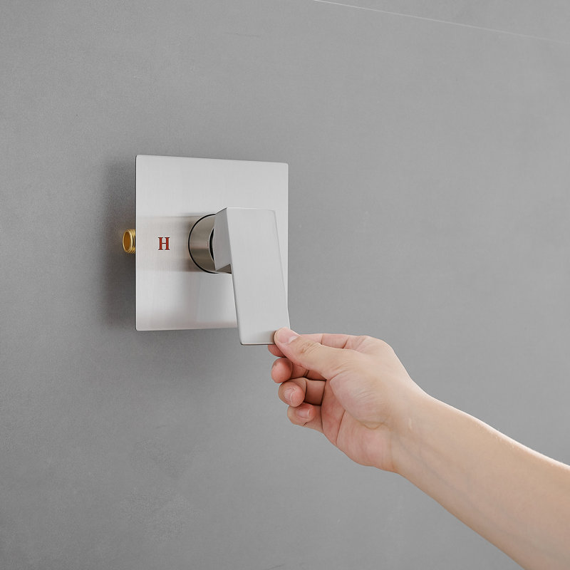 All-In-One Kit with Rough in-Valve, Brushed Nickel