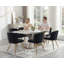 47.5cm H Velvet Upholstered Metal Accent-402612126