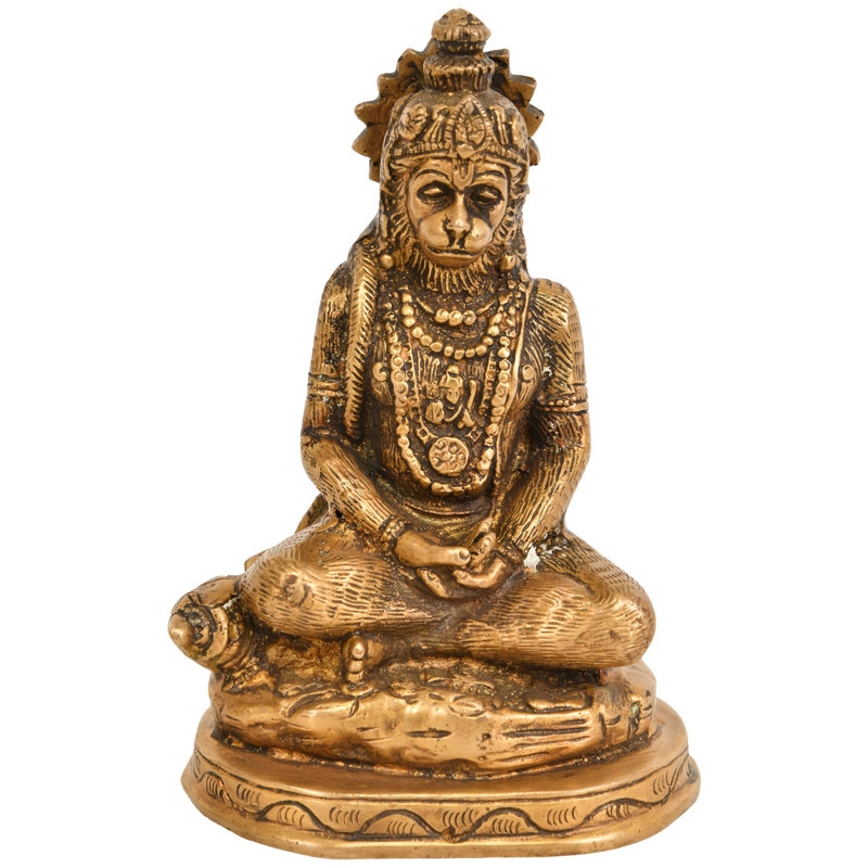Lord Hanuman In Dhyana Mudra