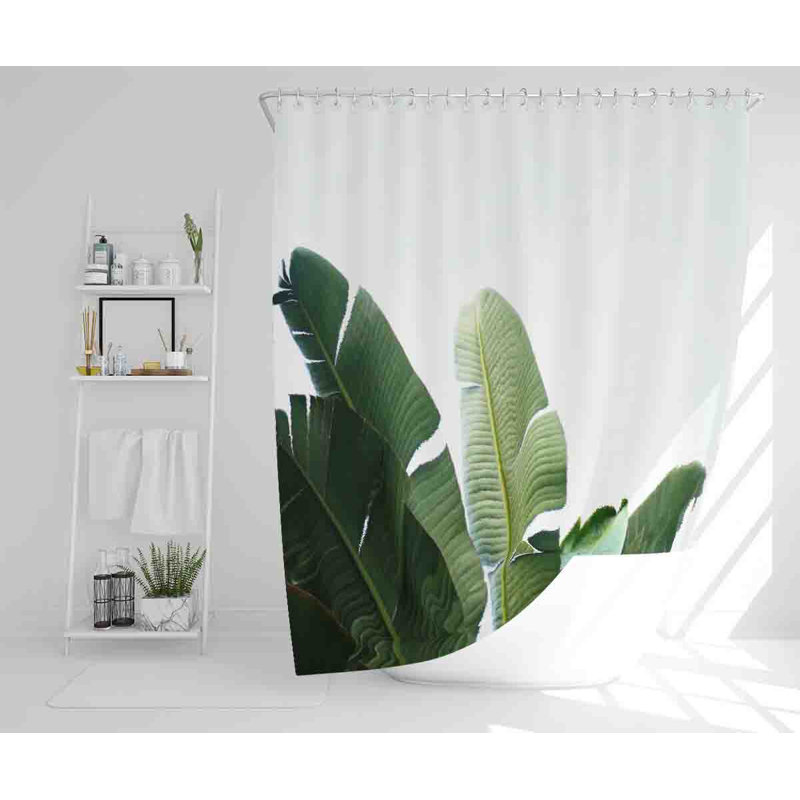 Moheez 13 Piece Polyester Shower Curtain Set