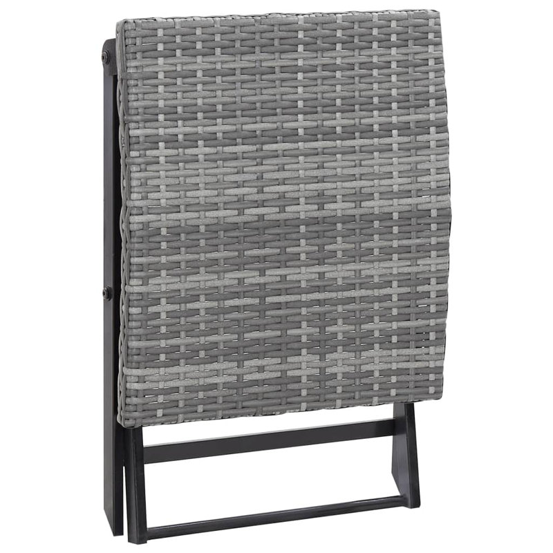 Keeshawn Powder Coated Steel Outdoor Stool