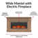 Ashmun 64'' W Electric Fireplace