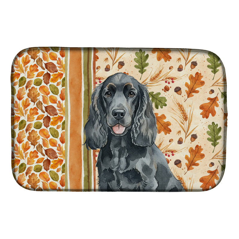 Tapis de vaisselle Black Cocker Spaniel