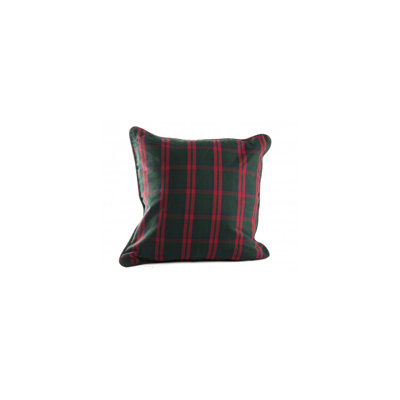 Belevedre Plaid Cotton Throw Pillow