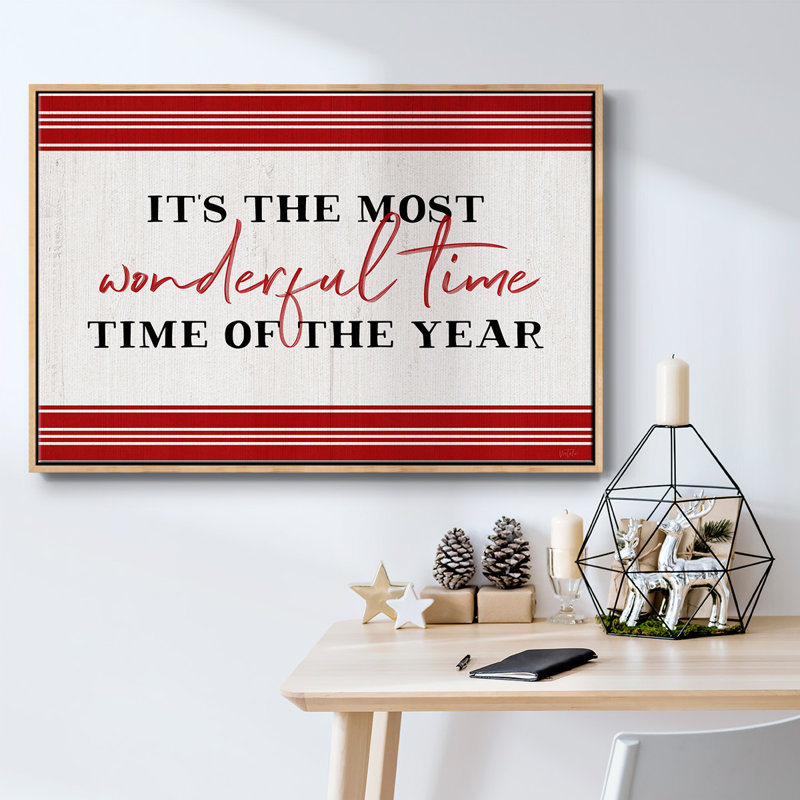 « Wonderful time », Bois naturel, H 17 po x l 25 po x P 2 po