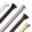 Tringle à rideaux simple réglable 1 po New Hartford-33395878-33395875