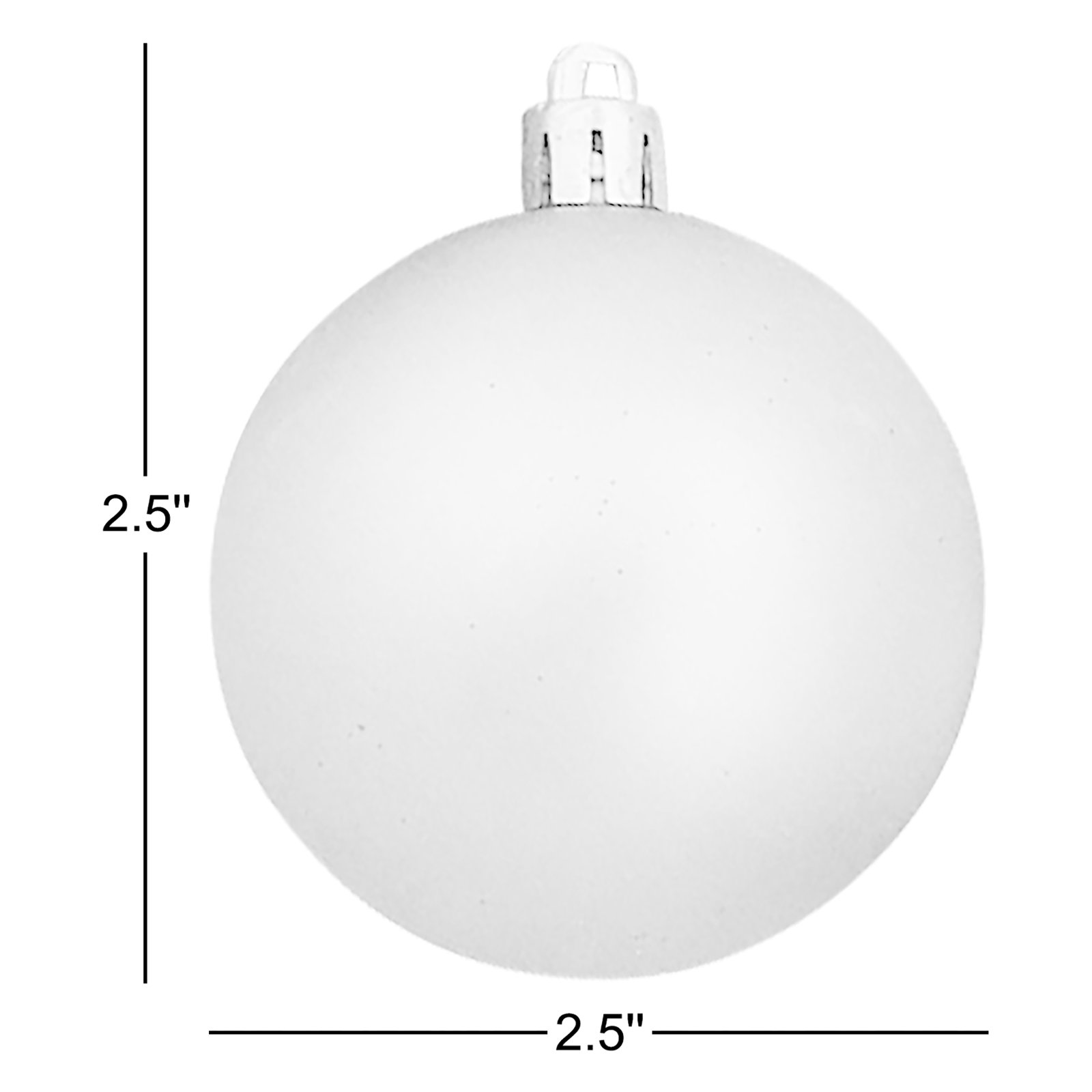 Northlight Seasonal 3" Shatterproof Bauble, Champagne