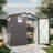Outdoor Metal shed with Window and vents