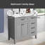 Base de meuble-lavabo simple 35,5 po seulement-94619923