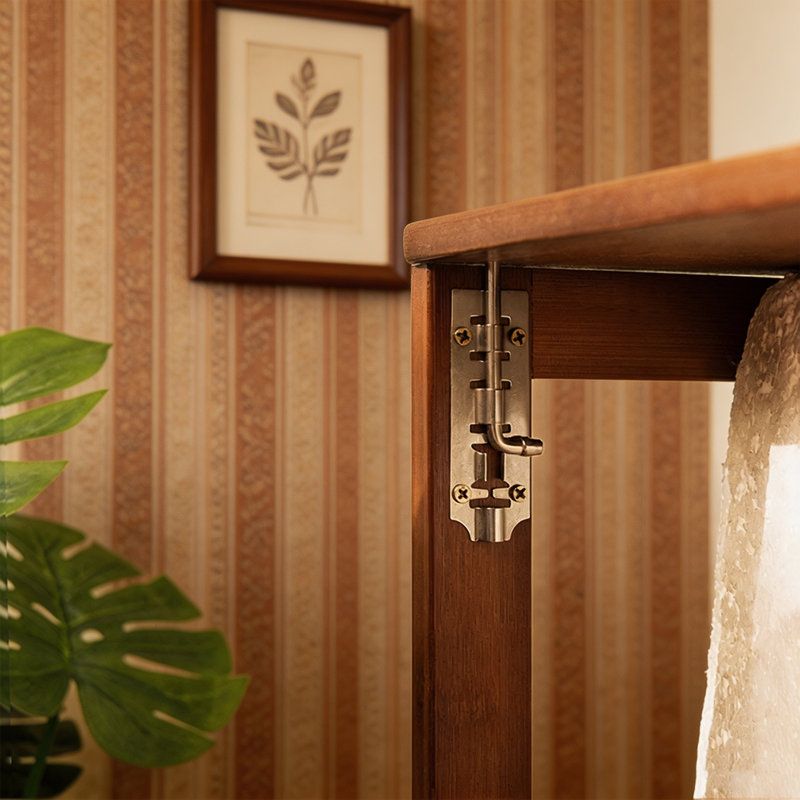 Bureau pliant en bambou avec tablette de rangement, table d'étude pliable pour petits espaces, bureau à domicile, chambre de dortoir, bureau d'ordinateur multifonctionnel, brun