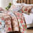 Greenland Home Fashions Briar Natural 3-Piece Queen Size Quilt Set, 90x90 Inch-1772381761