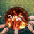 Round Garden Fire Pit