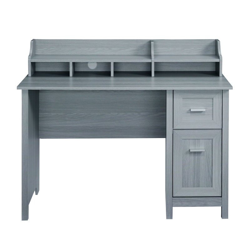 Bureau avec bahut Eldred, Gris
