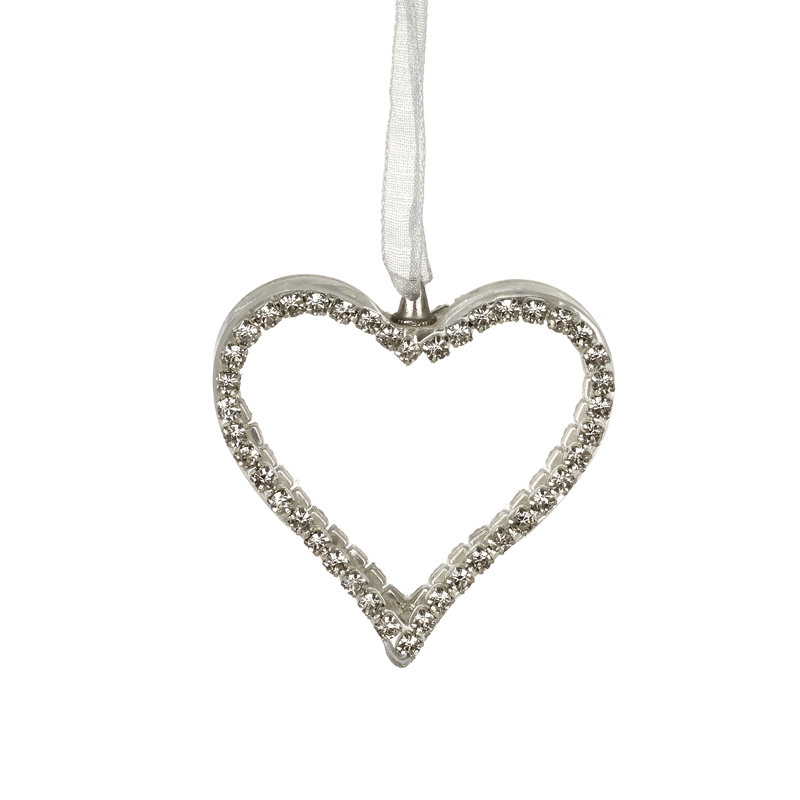 5cm Glass Hanging Figurine Ornament