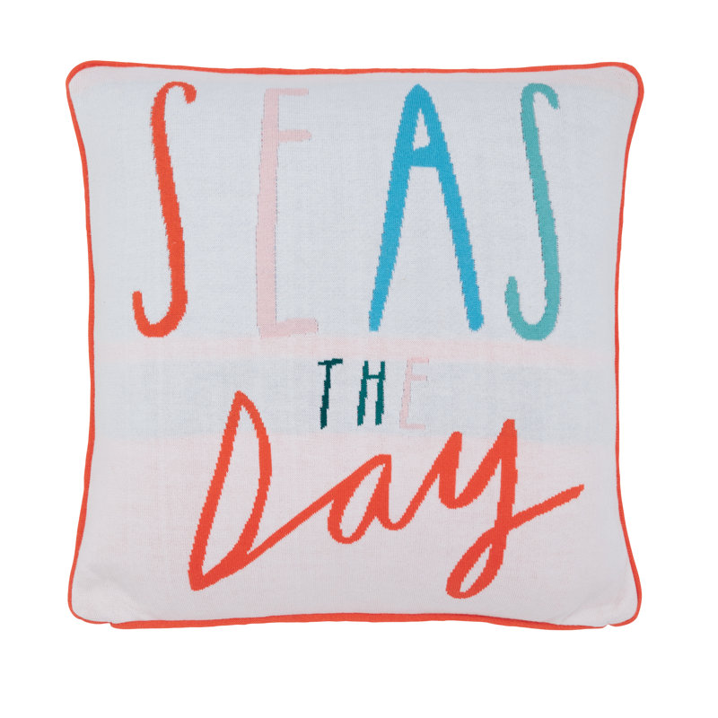 Sea The Day Scatter Cushion with Filling