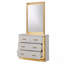 Commode 6 tiroirs, fabrication en bois de style contemporain