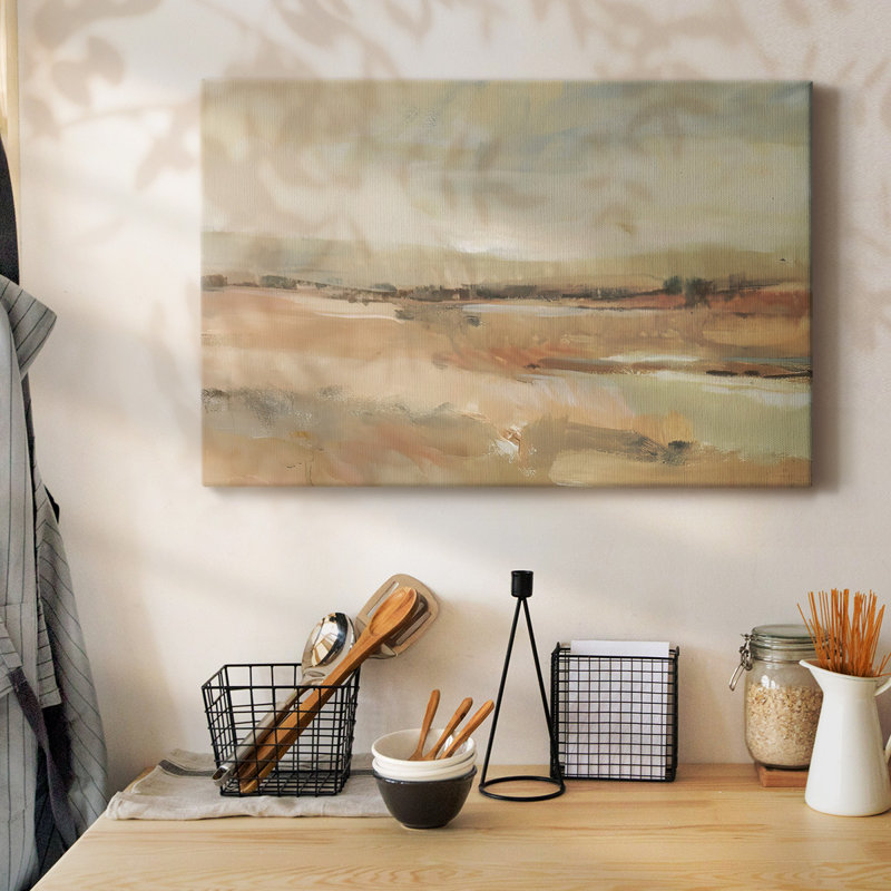 Earth Tone Landscape I-Gallery Wrapped Canvas, 40" H x 60" W