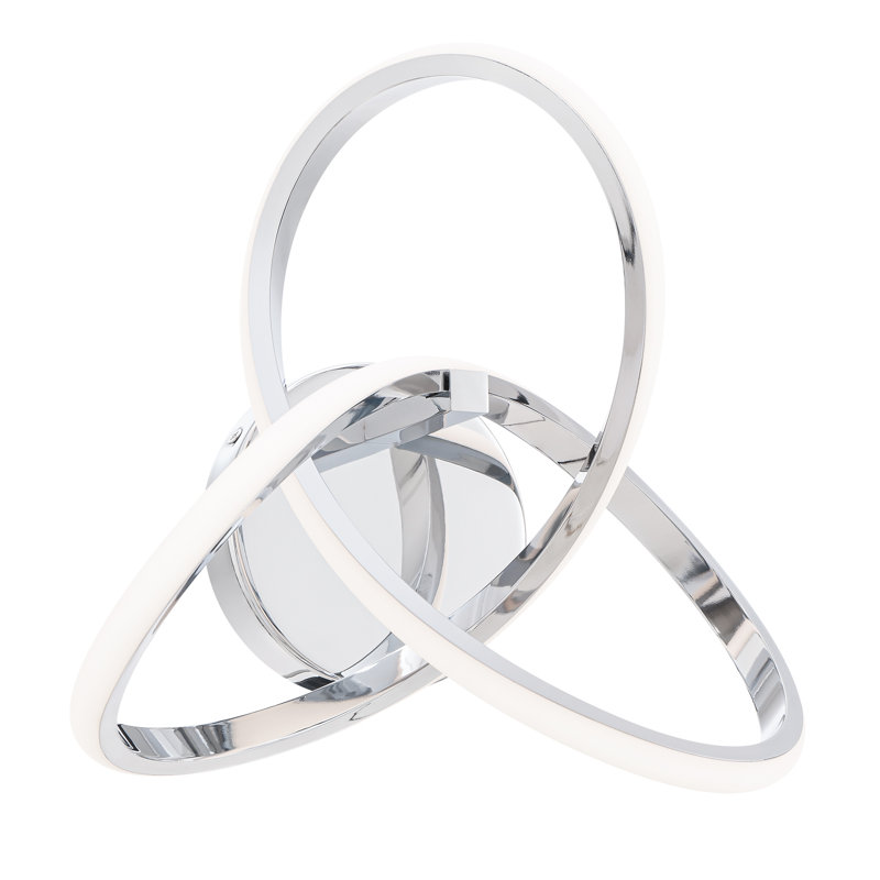 Vornado 2 - Light LED Flush Mounted Sconce, Chrome