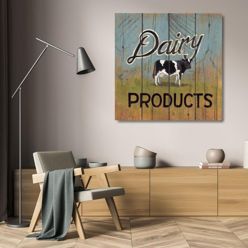 «August Grove® Fisk, Arnie Gallery», art sur toile: Produits laitiers
