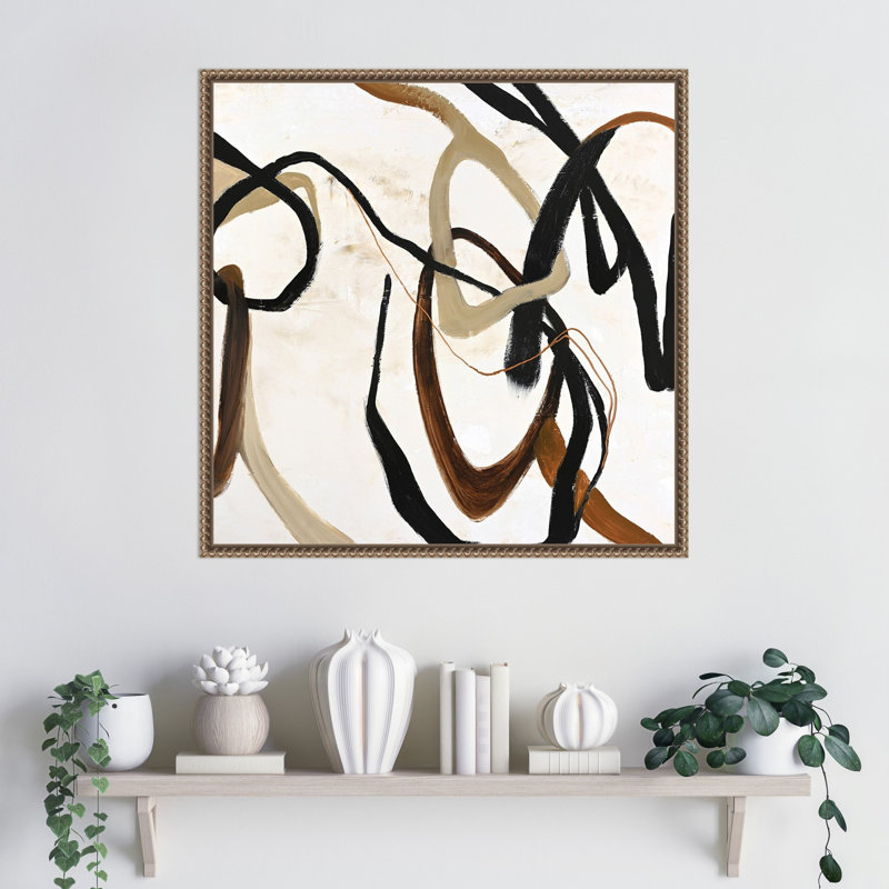Une fois de plus par Design Fabrikken, reproduction d'art sur toile encadrée, H 22 po x l 22 po