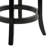 Swivel Upholstered Faux Leather Counter Stool with Solid Wood Frame-69426735-69426734