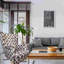 Hayner Velvet Wingback Chair