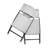 Folding French Chairs in PE Rattan with Metal Frames for Indoor and Outdoor Use-107823679