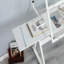 WHITE Table à dessin réglable en verre trempé avec chaise-1022775797-1022775799