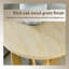 Table de bout ronde en chêne - table de bout de 25 po pour la chambre à coucher et le salon