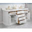 72" Palace Collection Quartz Carrara Cashmere Grey Bathroom Vanity Set With Hardware And F2-0012 Faucets in Chrome Finish-980833548-979452822-979452904