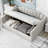 Upholstered Daybed With Underneath Storage,Full Size