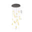 Lustre multicolore transitionnel 18 lumières -2077021615