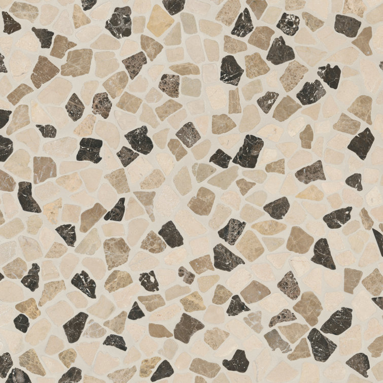 Natural Stone Pebbles/Rocks Mosaic Tile
