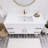 Spring Single Bathroom Vanity with Acrylic Top-2051993419