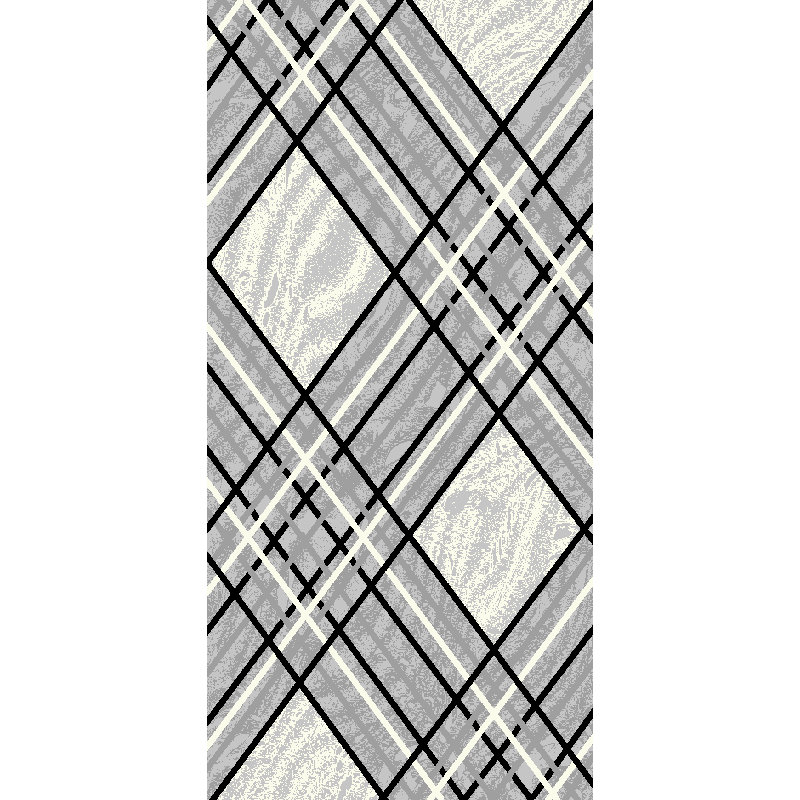 Tapis gris touffeté Gerstner, Rectangle 6 pi 7 po x 9 pi 6 po