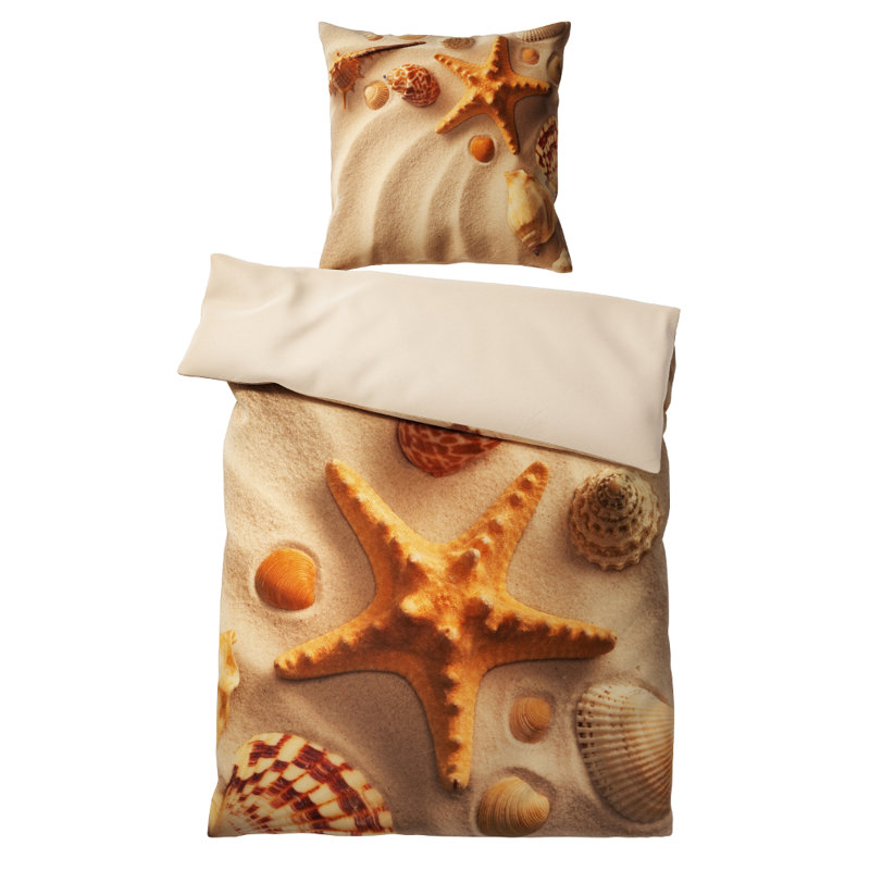 Cotton No Pattern Duvet Cover Set with Pillowcases