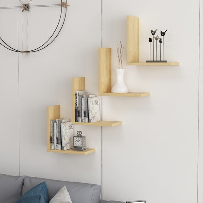 Blalock 4 Piece Floating Shelf