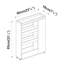 Noaah Metal Bar Cart