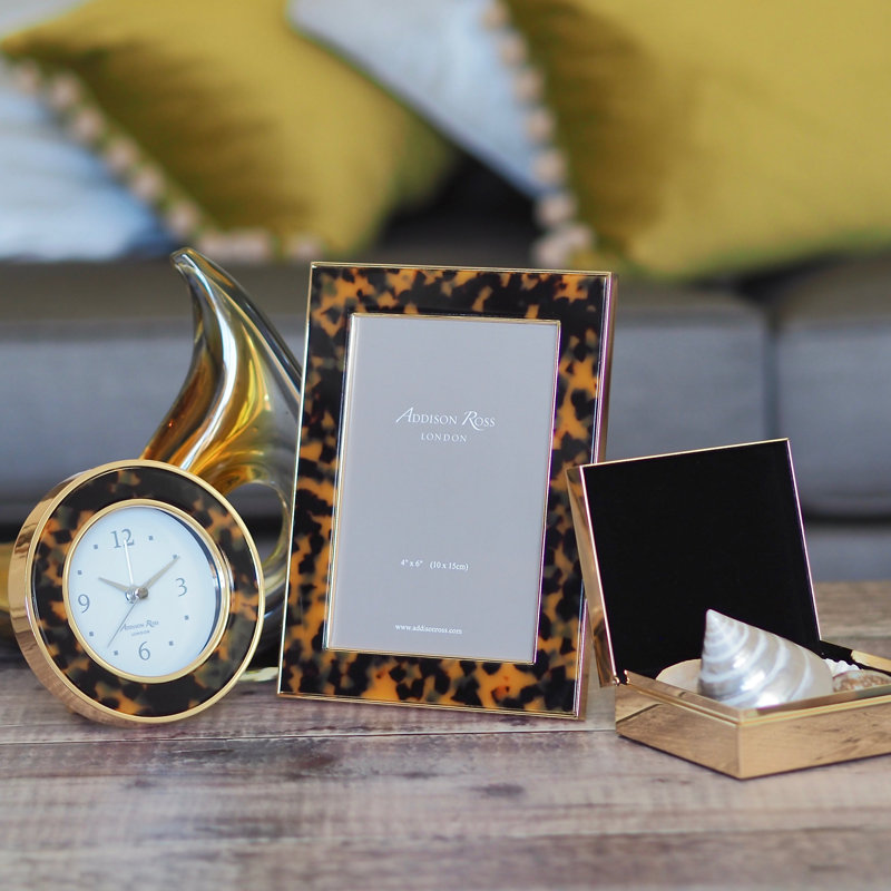 Metal Picture Frame, Gold, 5" x 7"