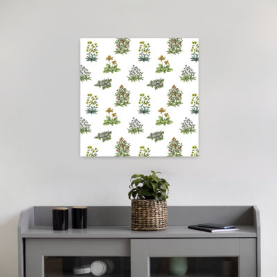 Art contemporain, art floral rétro