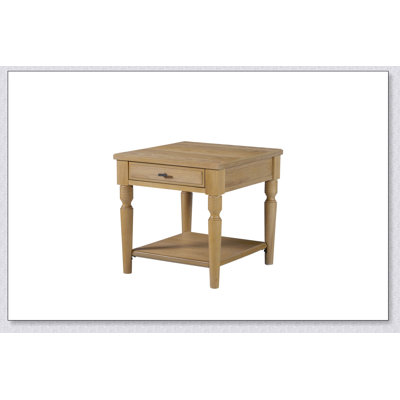 Table de bout élégante avec rangement, parfaite pour les salons et les chambres à coucher, alliant fonctionnalité et esthétique moderne.