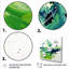 «White and Green Abstract Ink Expression I», art mural abstrait-968582284-968582291