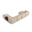 Bedar 5 Seater Velvet Corner Sofa -1389169995-1409231506