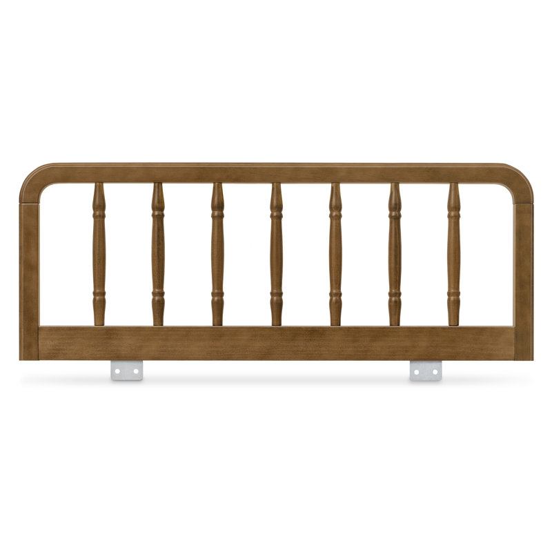 Liberty Spindle Twin/Full Bed Guardrail, Natural Walnut